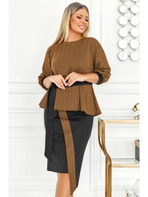 Модний костюм спідниця і кофта Євгена